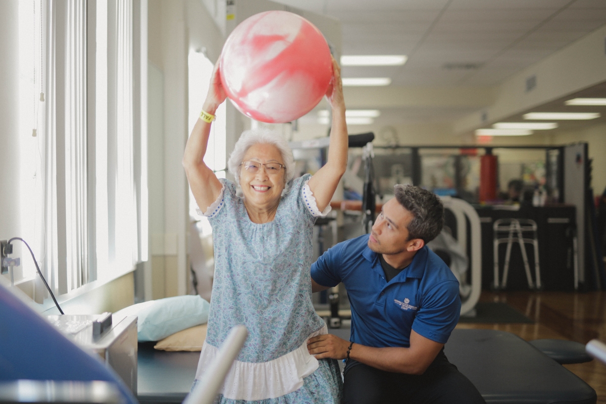 Rehab patient for orthopedic rehabilitation