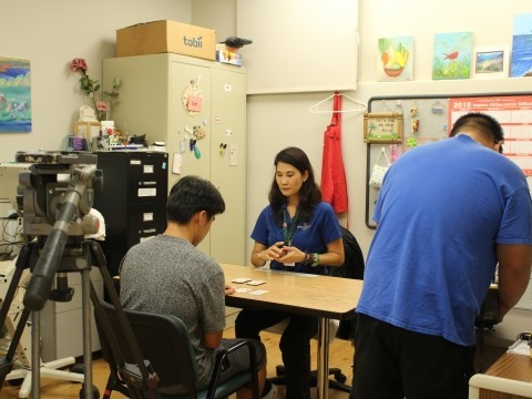 REHAB filming first segment in education series